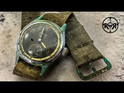 wjtk123 - Kompleksowa renowacja zegarka naręcznego z czasów drugiej wojny światowej, ...