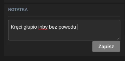 lukaszwasyl - @milejska: O będzie pierwsza czarno lista z notatką ( ͡° ͜ʖ ͡°)