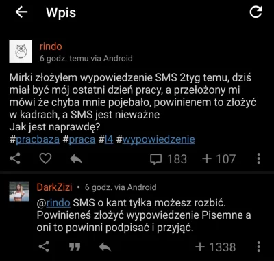 UlfNitjsefni - ~1400 wykopków myśli że ich wypowiedzenie umowy o pracę ktoś musi podp...