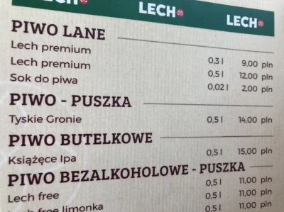 robo_bobo - Siedzę w restauracji i fajne ceny, pucha tyskiego za jedyne 14 cebulionów...