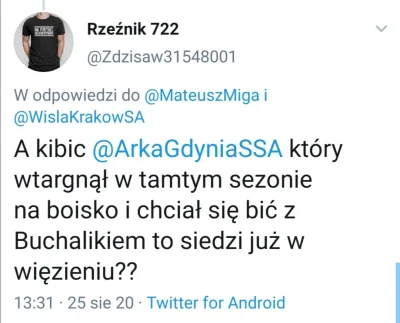 SpiderFYM - Wlasciwie to bardzo dobre pytanie.
Czy ktoś wie czy ten "kibic" w jakikol...