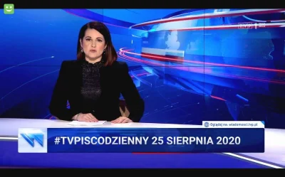 jaxonxst - Skrót propagandowych wiadomości TVP: 25 sierpnia 2020 #tvpiscodzienny tag ...