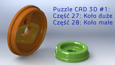 InzynierProgramista - Puzzle CAD 3D w SolidWorks

Kolejny odcinek z dwoma detalami ...