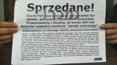 szkorbutny - @Pawcio_Racoon: Czyli połowa rodzin Żydów z holocaustu odzyska mieszkani...