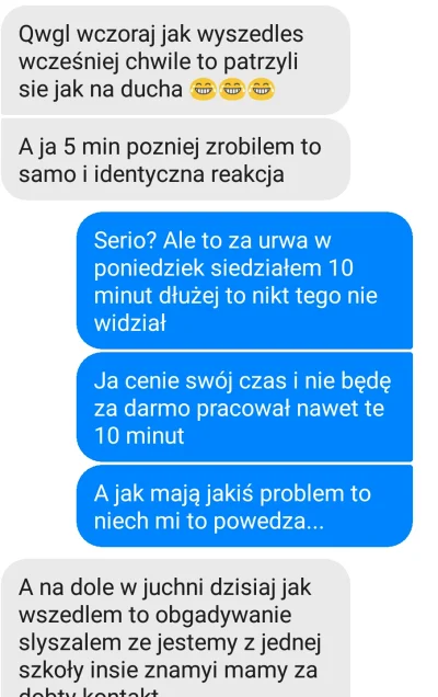 algus - Kto składa w piątek wypowiedzenie? 

SPOILER

Kto ma 5 dni urlopu? 

SPOILER
...