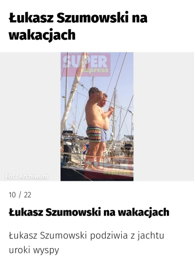 Radek41 - Szumowski jest na wakacjach w Hiszpanii

Tysiącom ludzi odradzają wyjazd,...