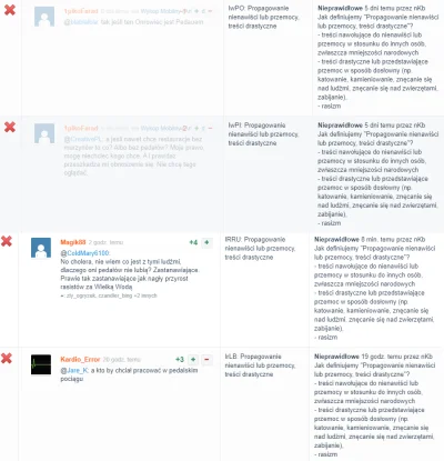 Logikawykopu - Jak to jest, że moderator "nKb" nie usuwa wpisów z homofobicznymi obel...