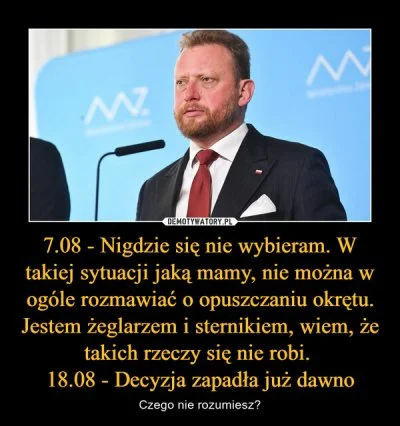 januszzczarnolasu - @pakokakalako: Zmienił plany