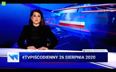 jaxonxst - Skrót wiadomości TVP: 26 sierpnia 2020 #tvpiscodzienny tag do obserwowania...