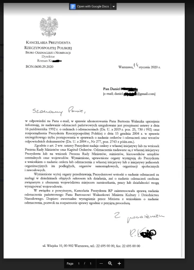 tusk - Szkoda tylko, że nie został odznaczony. Jest to czołowy przedstawiciel polskie...