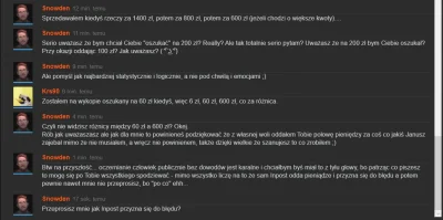 Krs90 - @siepan: Ode mnie dodam, że w wielkim geście łaski oddał mi 100 zł, ale przez...