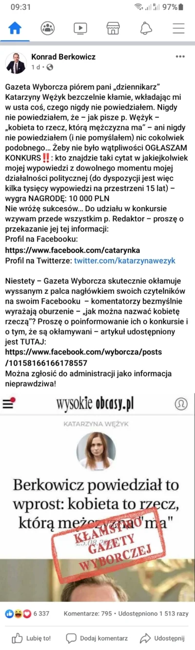 CacyIsBack - Jest konkurs do wygrania 10k pln ( ͡° ͜ʖ ͡°)

#berkowicz #konfederacja...