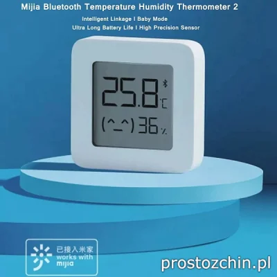 Prostozchin - >> Termometr Xiaomi na bluetooth << 

1 sztuka ~19 zł - (19 zł/sztukę...
