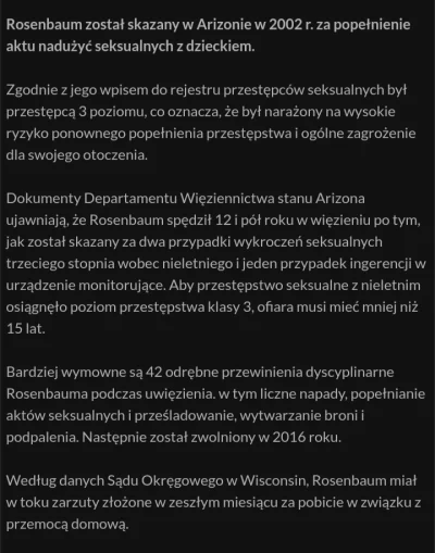 S.....i - @XpedobearX: Z departamentu więziennictwa stanu Arizona .