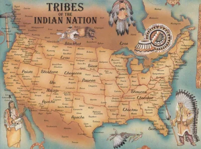 I.....u - plemiona indiańskie
#ciekawostki #historia #mapy #mapporn #zainteresowania...