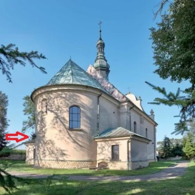 Koseidon - Całkiem spory pocisk wbity jest w Polsce w Kościół pw. św. Małgorzaty w So...