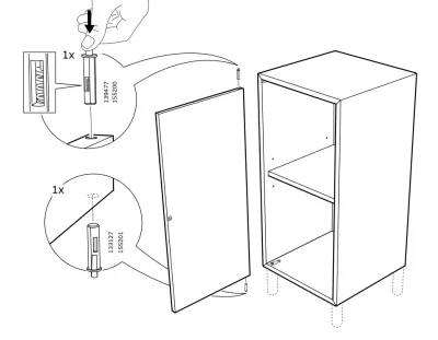 rosso_corsa - czy w szafce eket #ikea jak juz sie zamocowało te drzwiczki to mozna je...