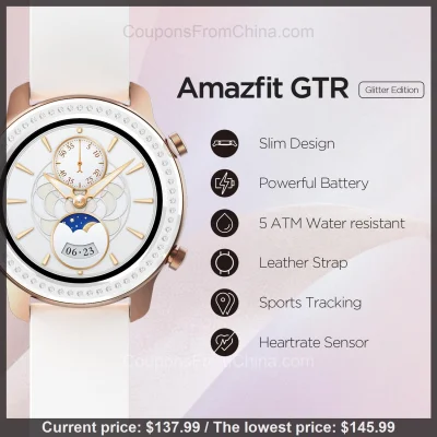 n____S - Wysyłka z Europy!
[Glitter Edition Amazfit GTR 42mm Smart Watch [EU/CN]](ht...