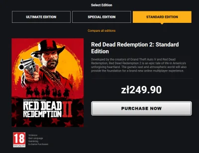 loczyn - Chciałem kupić Red Dead Redemption 2, zastanawiam się czy na Epic Store czy ...