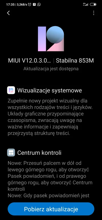 zryty_berek - #xiaomi #miui Mi 9 Lite już ma.na regionie UK