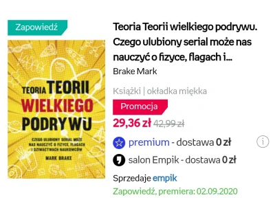 ovation - Lubie serial to i książkę kupiłem... #teoriawielkiegopodrywu #ksiazki