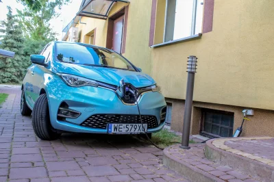 francuskie - Pojechaliśmy elektrykiem Renault Zoe z baterią 50 kWh w dłuższą trasę po...