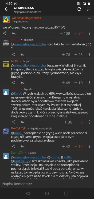 Ponc3k - Pa jakich mamy geniuszy wirusologów na wykopie.

Brak mi słów na tych dzbanó...