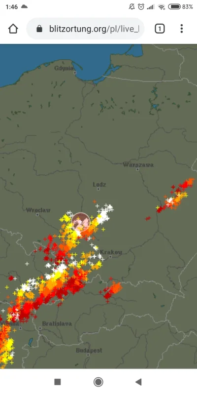 Bartholomaeus - Myślicie, że do Warszawy dojdzie?

#burza