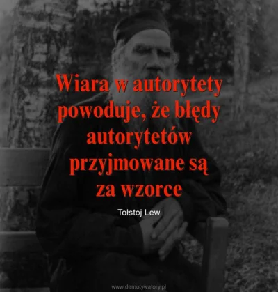 kazoo1988 - @Clermont: nigdy nie będziesz miał 100% pewności, dogmat jest jak kotwica...