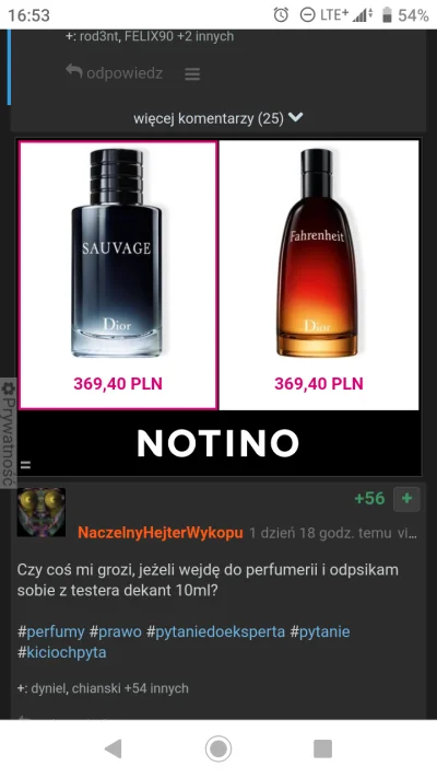 CheapiesLover - Jakis blad googleads czy moze Notino przymierza sie do przywrocenia L...