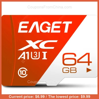 n____S - EAGET T1 64GB MicroSD Card Red - Gearbest 
Cena: $6.99 (25,71 zł) / Najniżs...