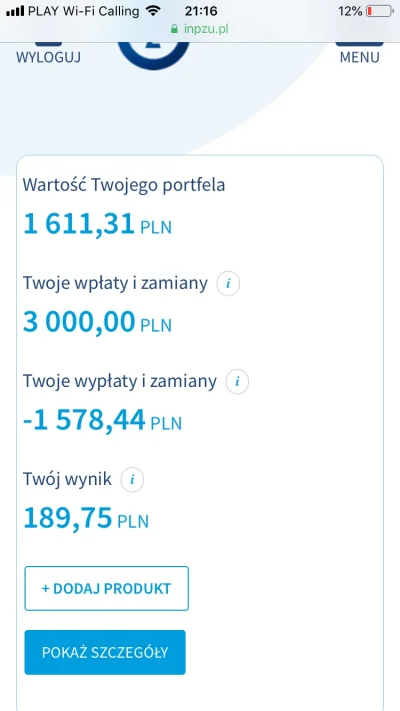 stanley88 - #inpzu #oszczedzanie #inwestycje prawie #gielda 
Powoli powoli do przodu,...