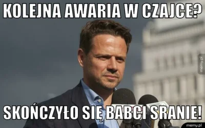 Mglisty - Popełniłem mema

#memy #trzaskowski #czajka #heheszki