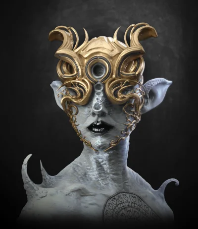 teflonzpatelnimismakuje - skonczylem, postac w calosci wykonana w 3d. Zbrush/keyshot ...