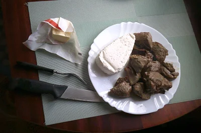 anonymous_derp - Dzisiejszy obiad: Smażona wołowina, twaróg, masło.

Do czarnolisto...