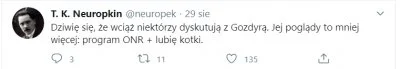 S.....i - No i teraz Gozdyra to ONR według uposledzonej polskiej lewicy XD