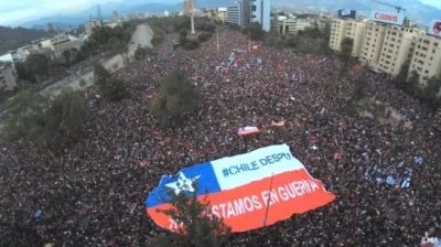 k.....9 - Chile, rok 2019 - 3,7mln ludzi na ulicach w szczytowym momencie ( wg niektó...