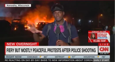 bojleros - @Bazooka: Gość miał miotacz ognia ... takzwane "mosstly peaceful protests"...