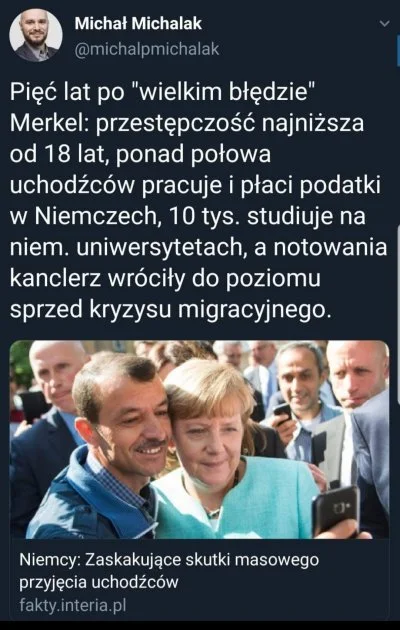 wojtas_mks - Przyjechało 1,7 miliona młodych imigrantów w wieku produkcyjnym, do jaki...