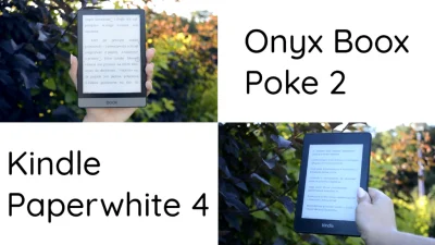 NaCzytnikuPL - Kindle Paperwhite 4 i Onyx Boox Poke 2 to dwa 6-calowe czytniki ebookó...
