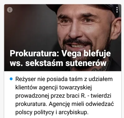 pokpok - Dlaczego prokuratura zaprzecza? 
Nie wiem, ale się domyślam. 
#vega #ziobro