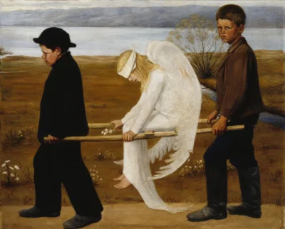 UrbanNaszPan - The Wounded Angel (1903)
Hugo Simberg

#art #sztuka #malarstwo #obr...