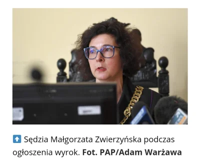 dziczyznaa - Tak wygląda pani sędzia POLSKIEGO sądu która kazała przeprosić, za to, ż...