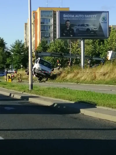 Maglite - A na chelmie w #gdansk taka oto sytuacja.
#wypadek