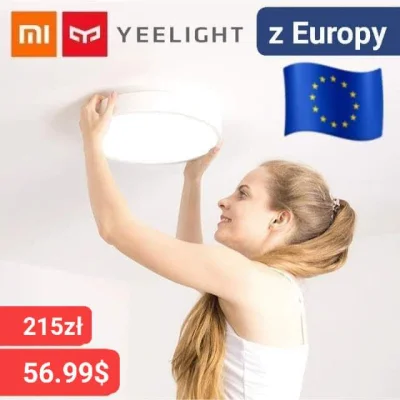 sebekss - Tylko 56.99$ [ok. 215zł] za lampę Xiaomi Yeelight Smart LED z Europy❗
➡️ Ś...