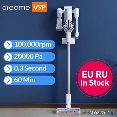 Prostozchin - >> Odkurzacz Xiaomi Dreame V9P << ~585 zł z wysyłką z Hiszpanii

By u...