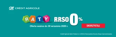 meblujdom_pl - Raty 0% w Credit Agricole przedłużyliśmy do końca września 2020 :) Dos...