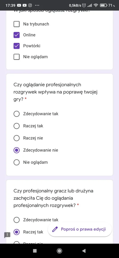 M.....7 - @NiebieskiePomarancze Hej, chciałbym zwrócić uwagę na błąd w ankiecie gdy n...