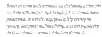 R.....r - Bardzo mi się podobał artykuł, wykop :)
Nie wiedziałem, że za samo dodzwon...