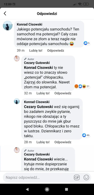 m.....8 - @KarolaG17 Ale może wklej to z kontekstem, co? Ja się Cezaremu nie dziwię, ...